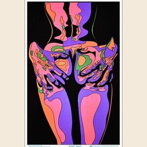 Squeeze By Audrey Herbertson Blacklight Poster_ 170